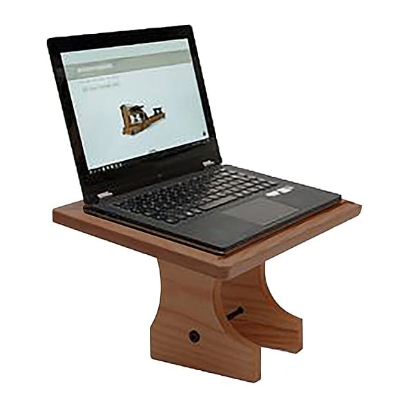102535-Waterrower-Laptop-steun-Classic-walnoothout-afbeelding-2