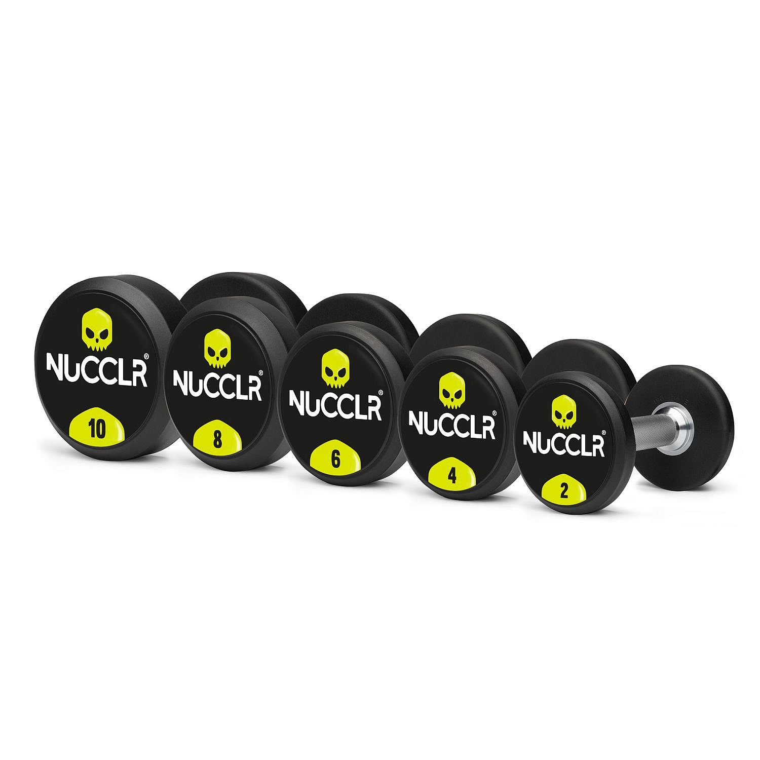 122775-NUCCLR-PU-dumbbell-set-2-10-KG-afbeelding-1