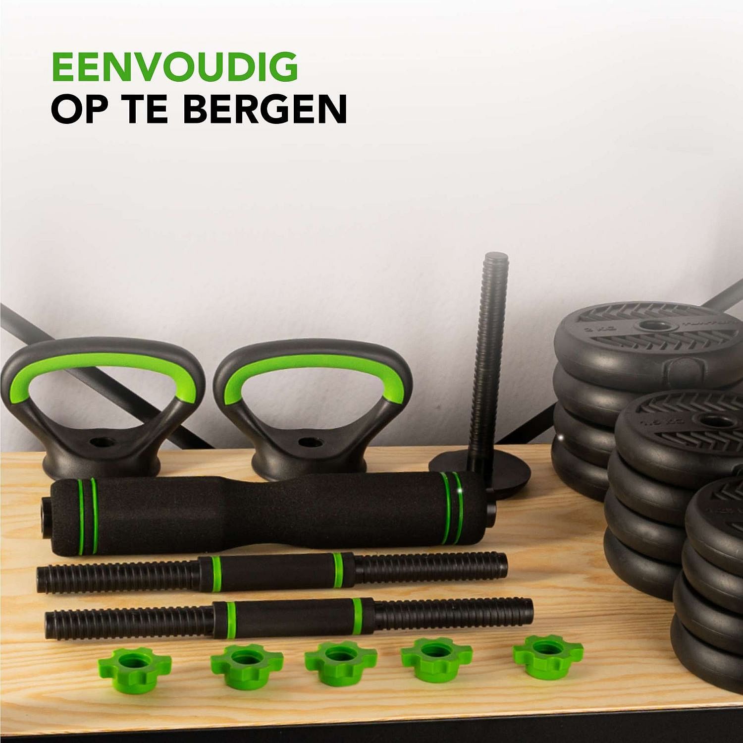 113691-Tunturi-Vinyl-halter-en-dumbbell-set-20-kg-afbeelding-5