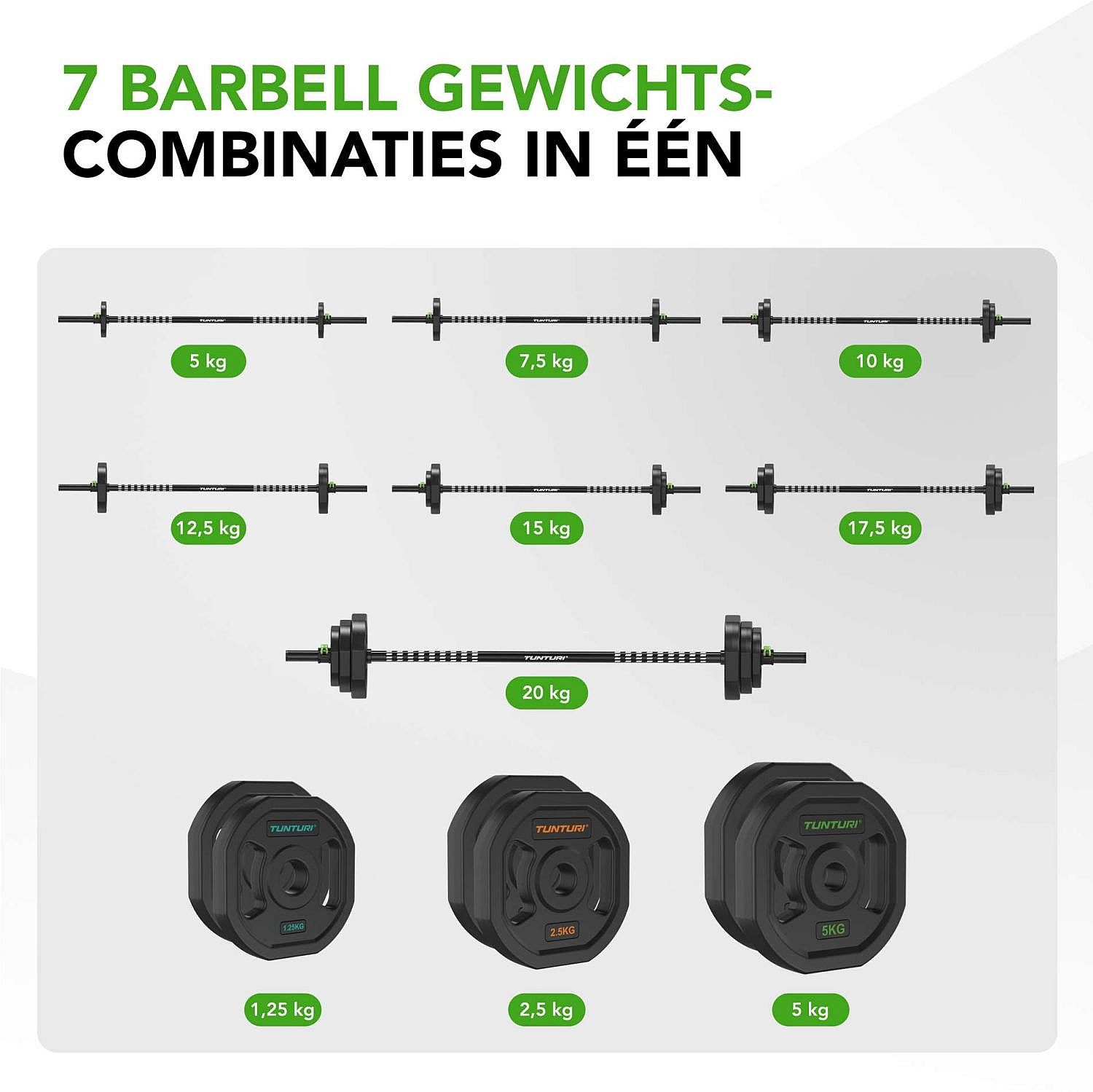 113945-Tunturi-Pro-Aerobic-Pump-Set-20-kg-afbeelding-5