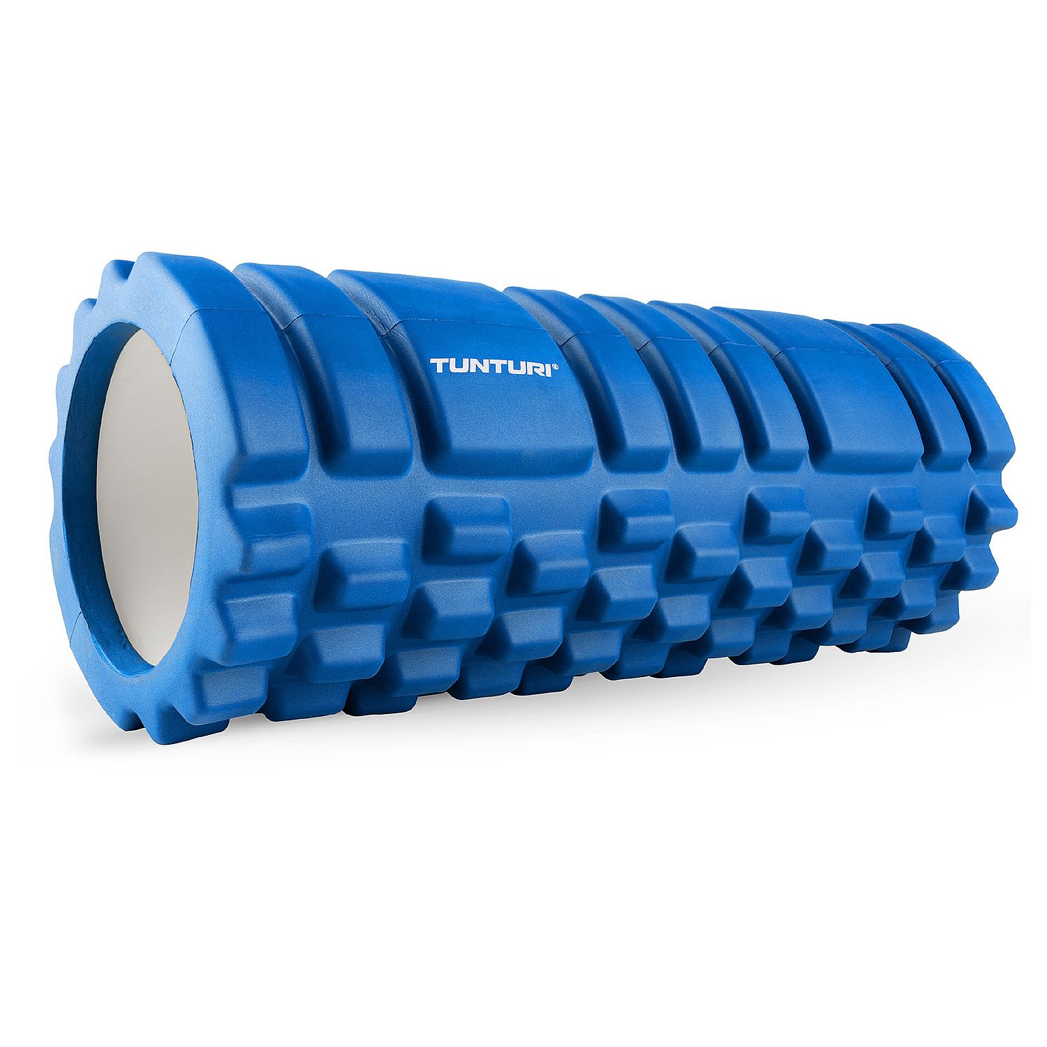 113950-Tunturi-Yoga-grid-foam-roller-33-cm-blauw-afbeelding-1