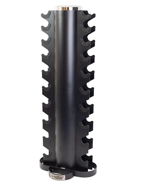 97212-Muscle-Power-Zwarte-Dumbbell-Toren-met-Hexa-Dumbbellset-1-10-kg-afbeelding-2