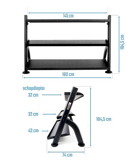 84089-Muscle-Power-Studio-Opbergrek-afbeelding-4