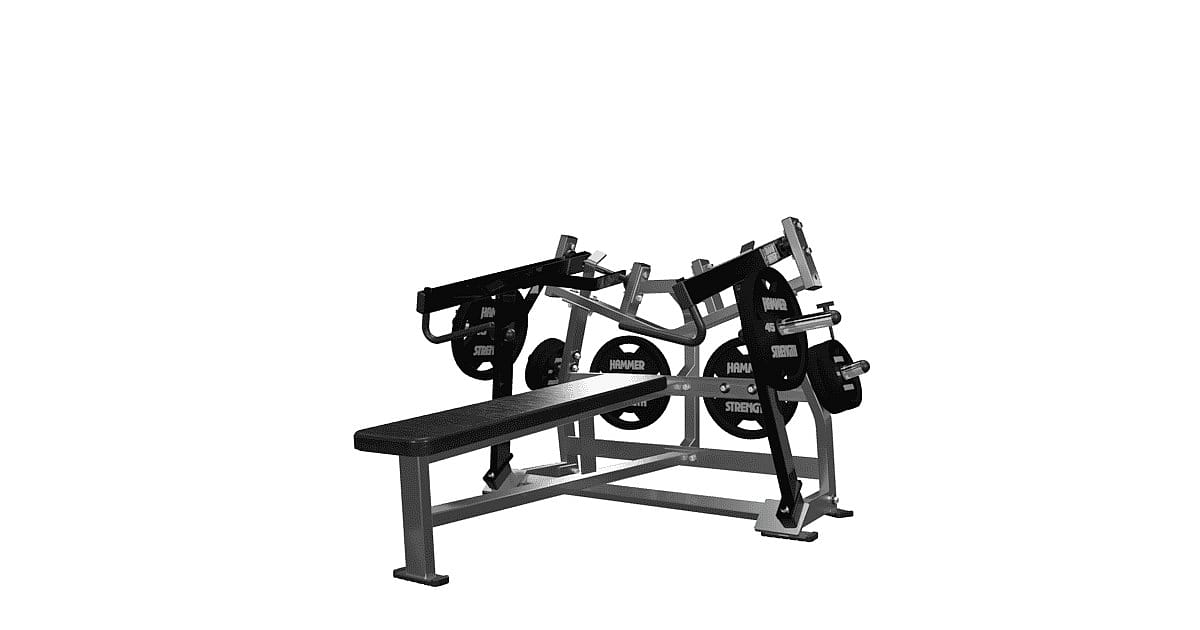 145878-Life-Fitness-Plate-Loaded-Iso-Lateral-Horizontal-Bench-Press-afbeelding-1