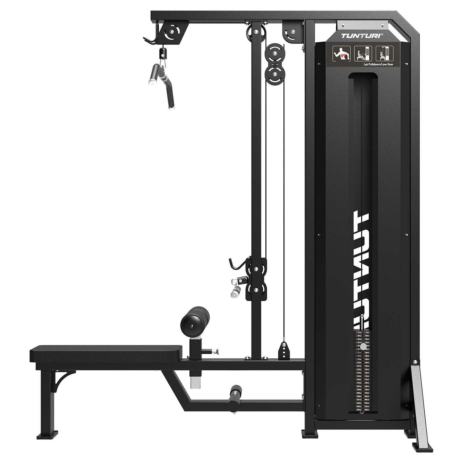 121764-Tunturi-Platinum-Dual-Lat-PulldownLow-Row-Selectorized-afbeelding-2