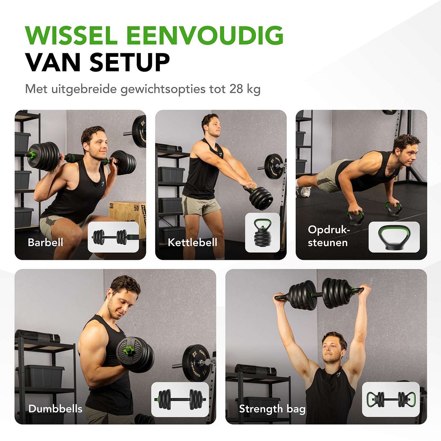 113930-Tunturi-Vinyl-halter-en-dumbbell-set-28-kg-afbeelding-3