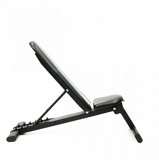 83146-Muscle-Power-Opklapbare-bank-zwart-afbeelding-1