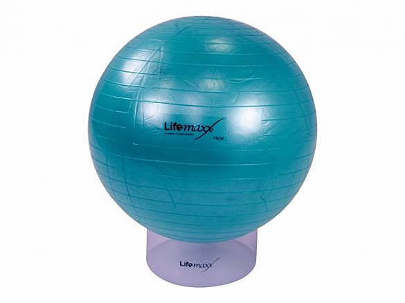 lifemaxx lmx110075 gymball 75cm various groen