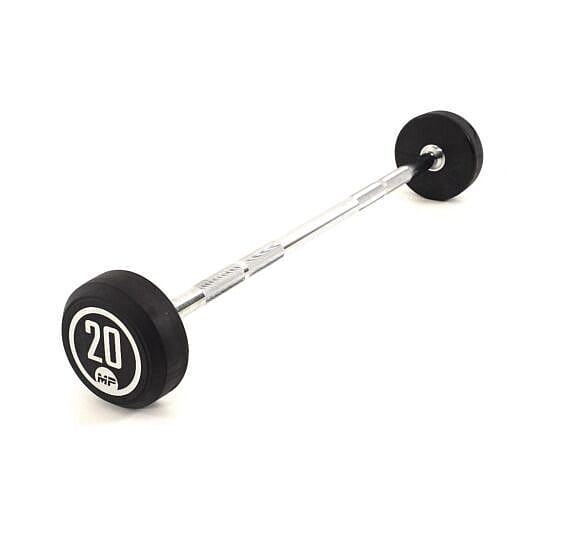 83175-Muscle-Power-Rubber-vaste-halterstang-20-kg-afbeelding-1
