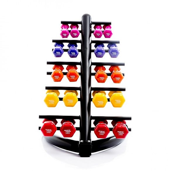 31178-Muscle-Power-Compact-Dumbbell-Rek-voor-Vinyl-Dumbbells-MP943-afbeelding-2