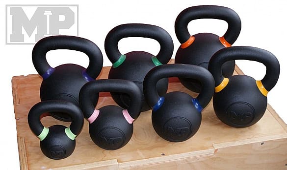 30386-Muscle-Power-Gietijzeren-Kettlebell-met-Poedercoating-8-KG-MP1303-afbeelding-1
