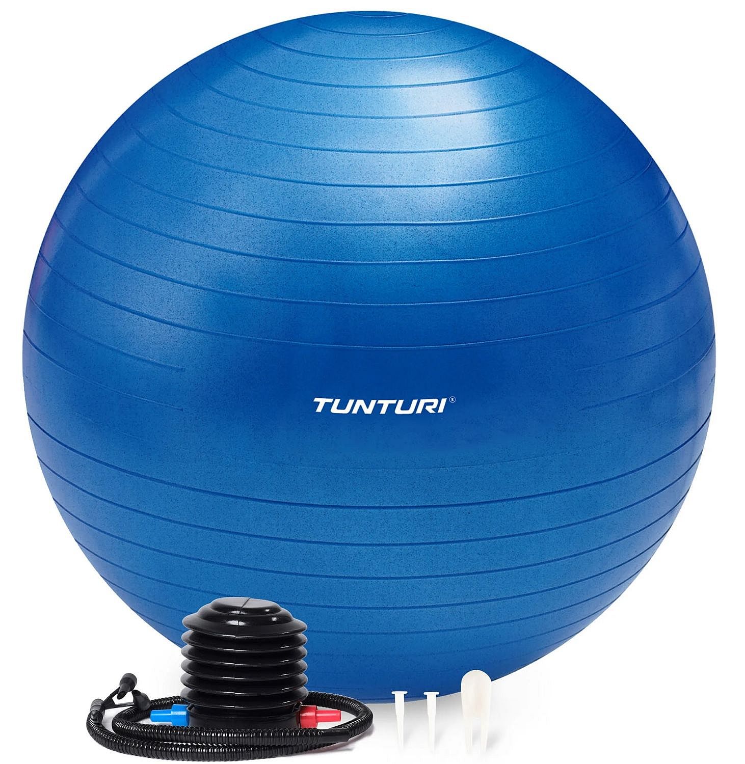 105236-Tunturi-fitnessbal-anti-burst-inclusief-pomp-blauw-afbeelding-1