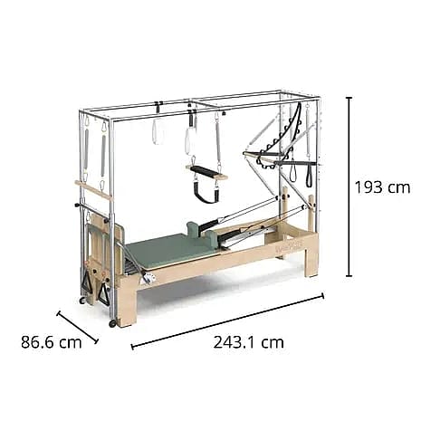 118697-Toorx-Professional-Eikenhout-Cadillac-Reformer-PTX-6000-Green-Tea-afbeelding-7
