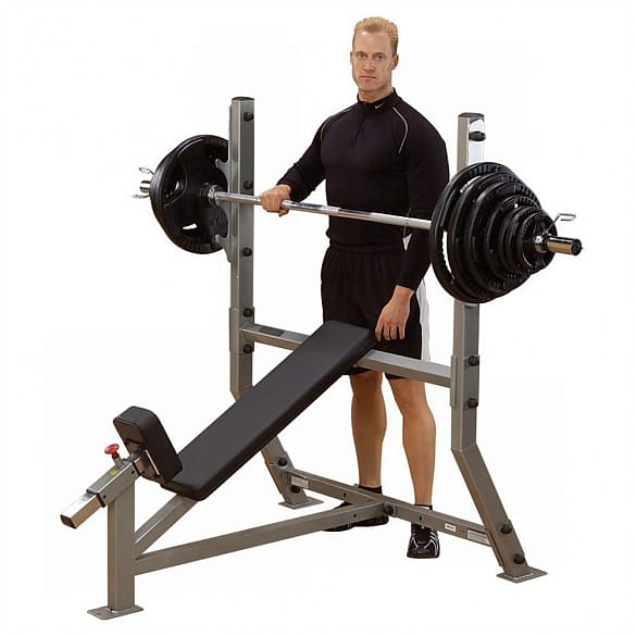 12536-Body-Solid-Pro-ClubLine-Incline-olympic-halterstation-afbeelding-2