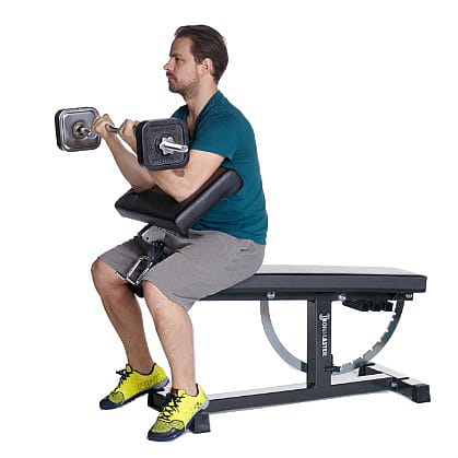 19804-Ironmaster-Preacher-curl-pad-attachment-voor-Super-bench-afbeelding-3