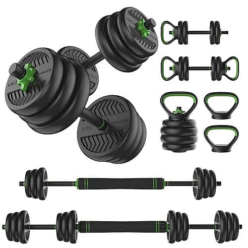 113691-Tunturi-Vinyl-halter-en-dumbbell-set-20-kg-afbeelding-1