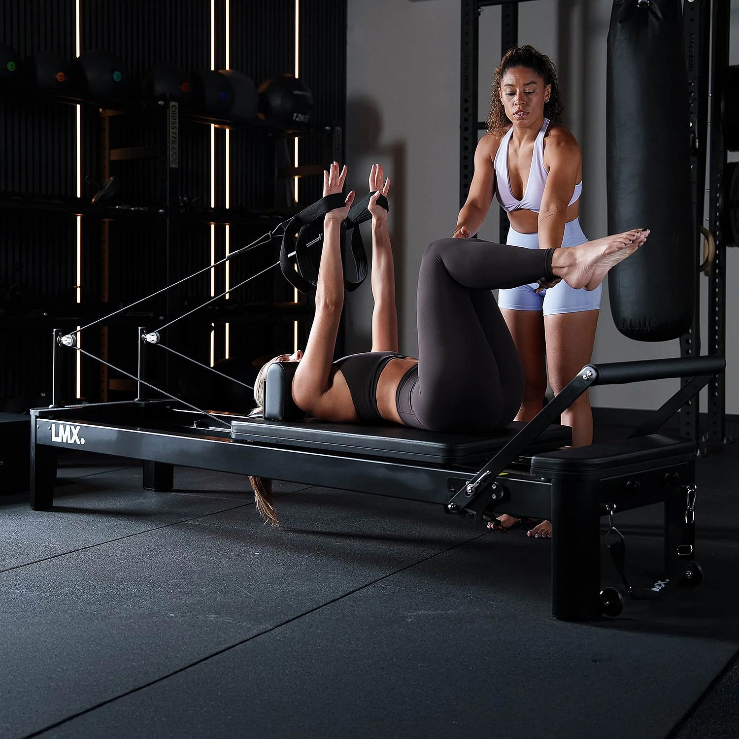 144939-Lifemaxx-Harmony-Pilates-Reformer-zwart-afbeelding-4