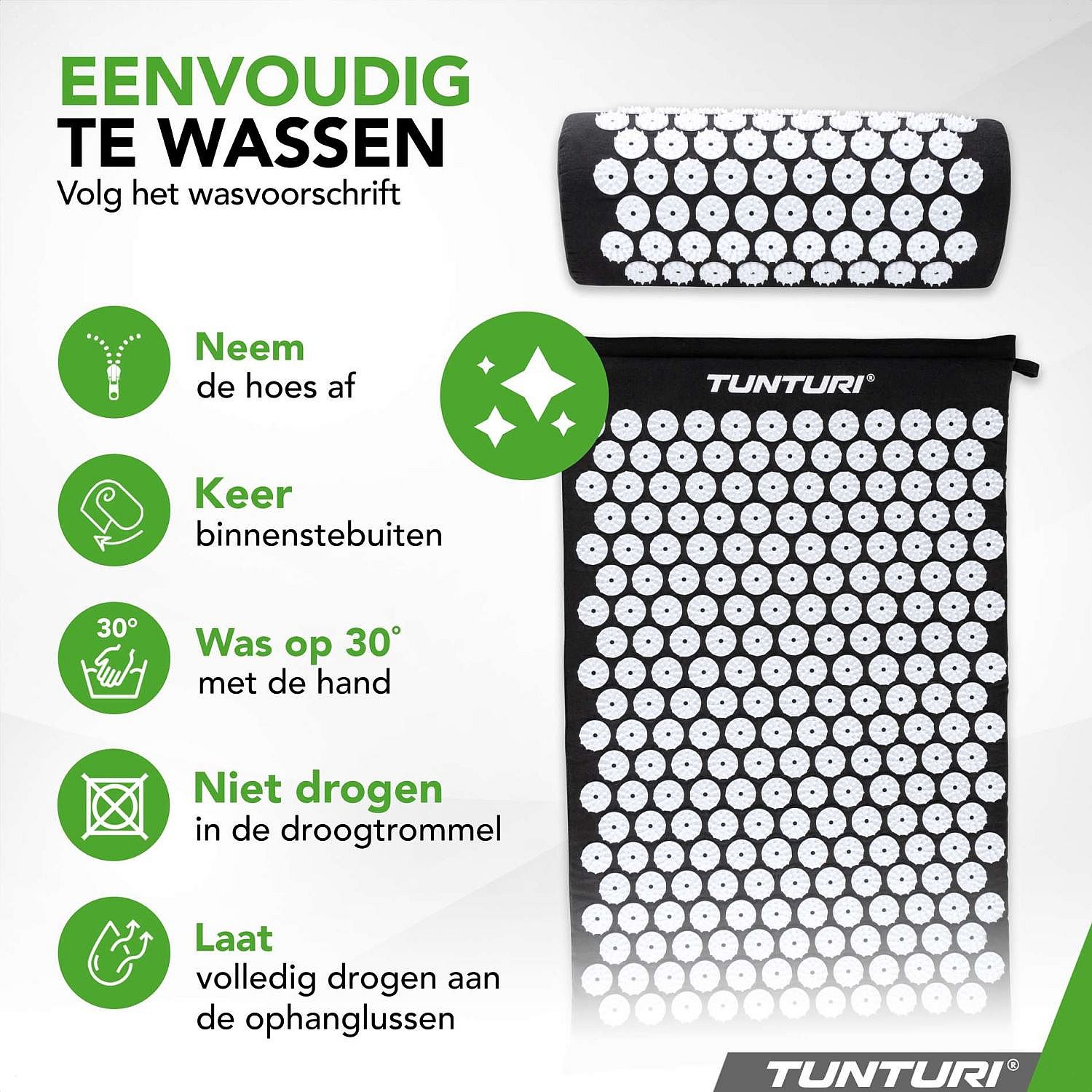 95747-Tunturi-Spijkermat---Acupressuur-mat-en-kussen-zwart-afbeelding-4