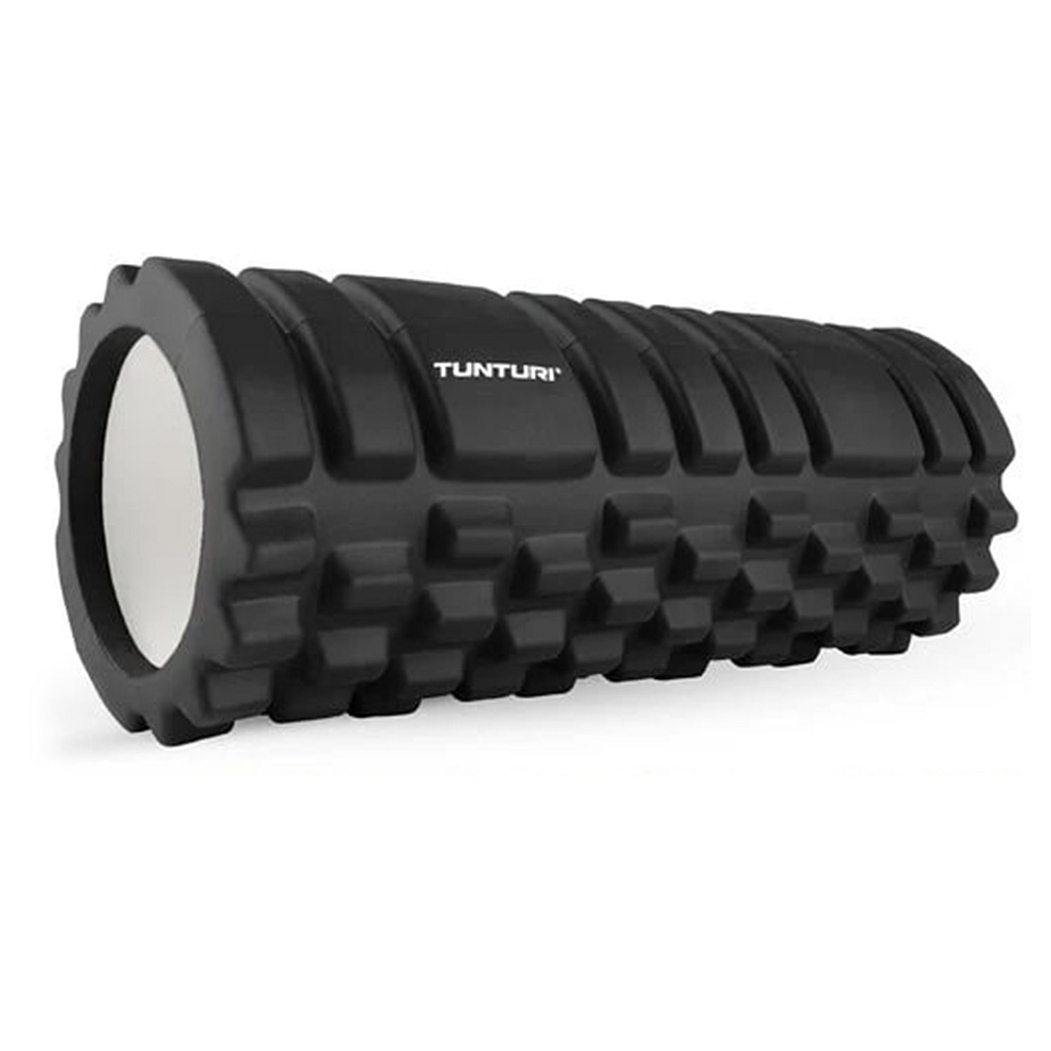 113955-Tunturi-Yoga-grid-foam-roller-33-cm-zwart-afbeelding-1