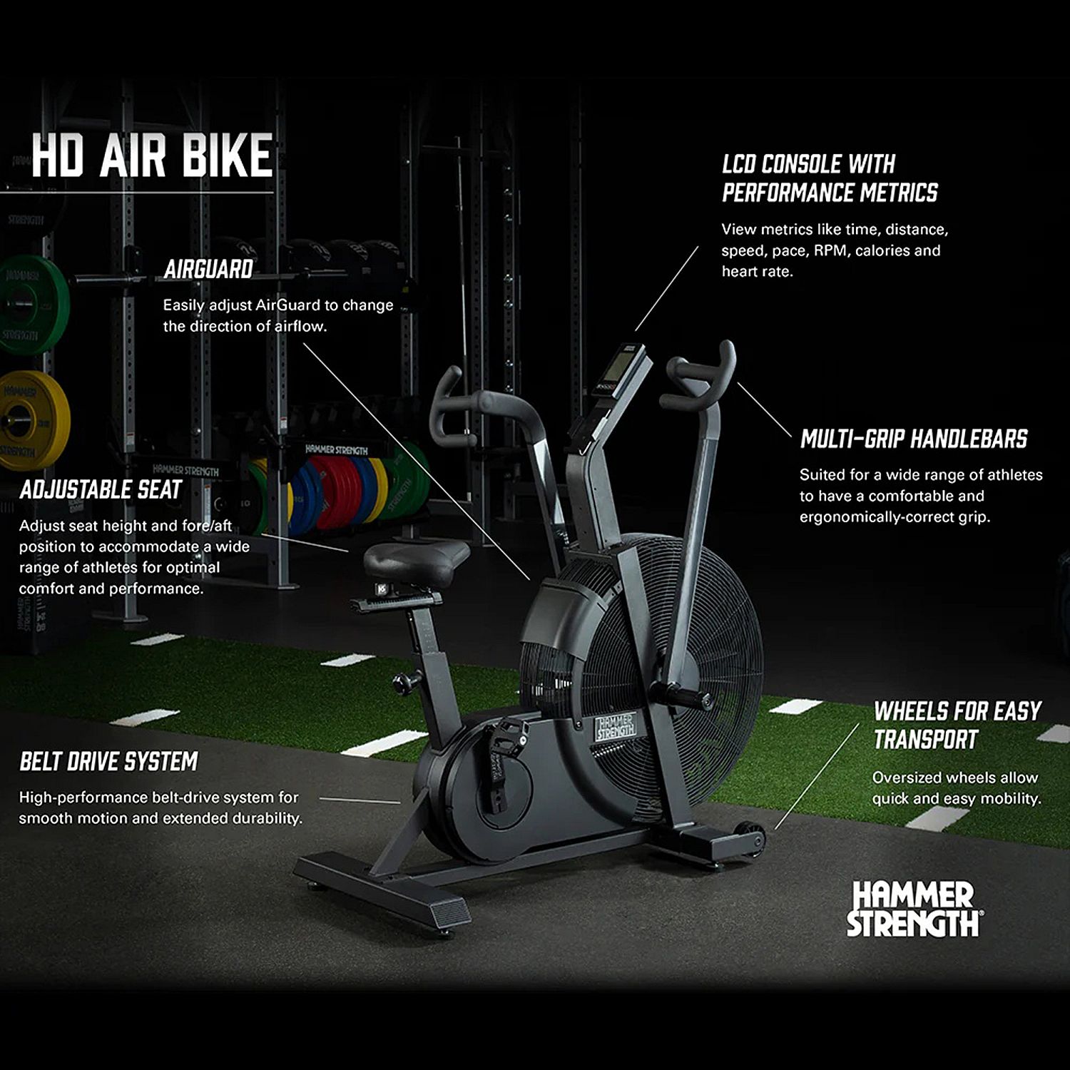 76758-Hammer-Strength-HD-Air-Bike-afbeelding-9