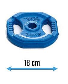 83160-Muscle-Power-Aerobics-losse-schijf-2.5-kg-afbeelding-2