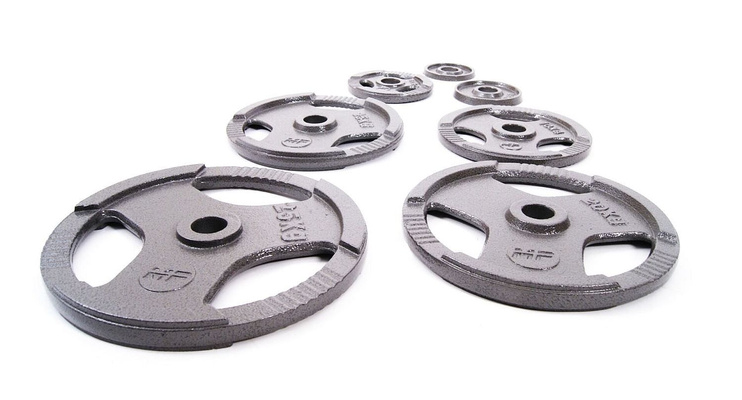 19300-Muscle-Power-olympische-halterset-160kg-gietijzer---50mm-afbeelding-3