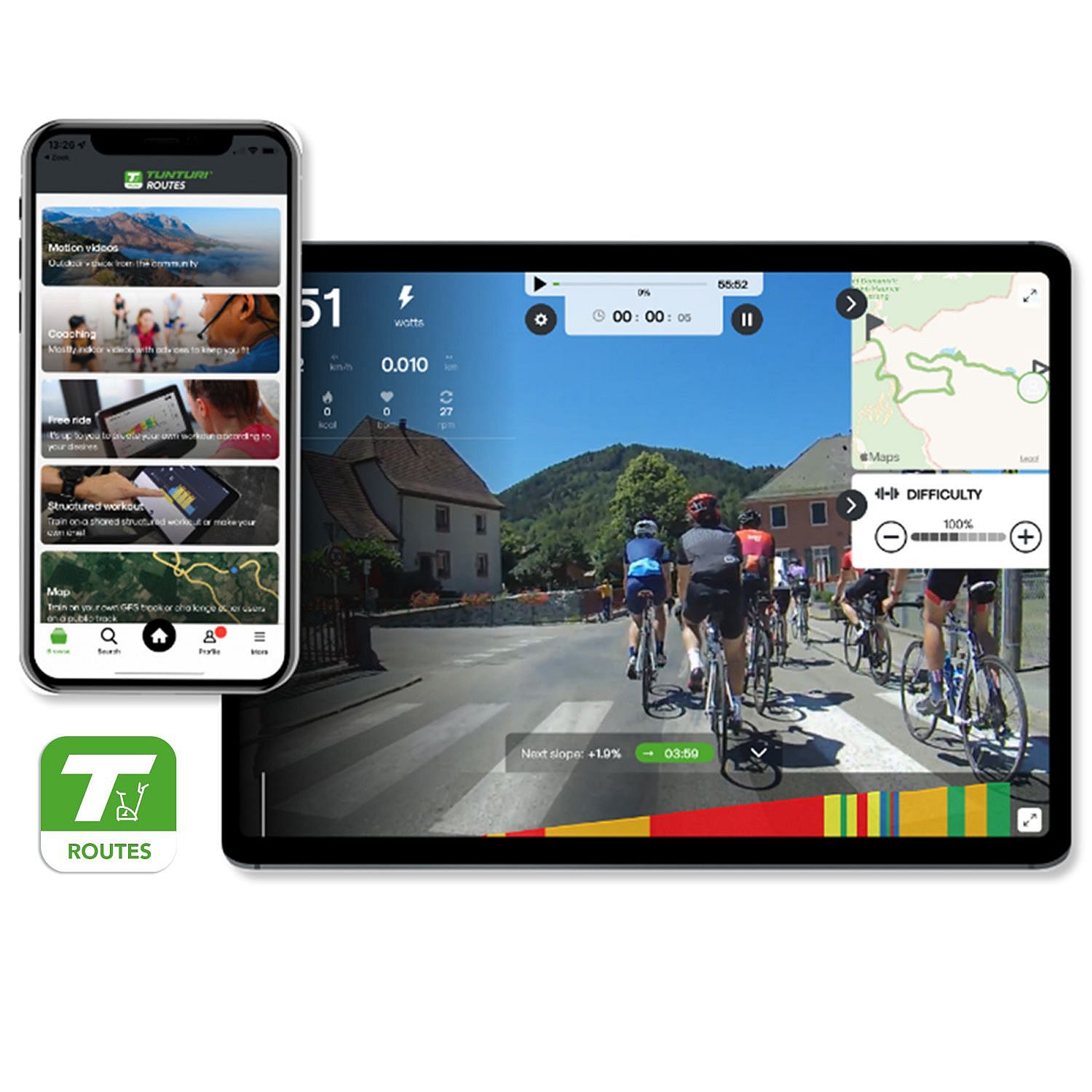 5786-Tunturi-Platinum-Sprinter-Bike-PRO-spinningbike-afbeelding-2