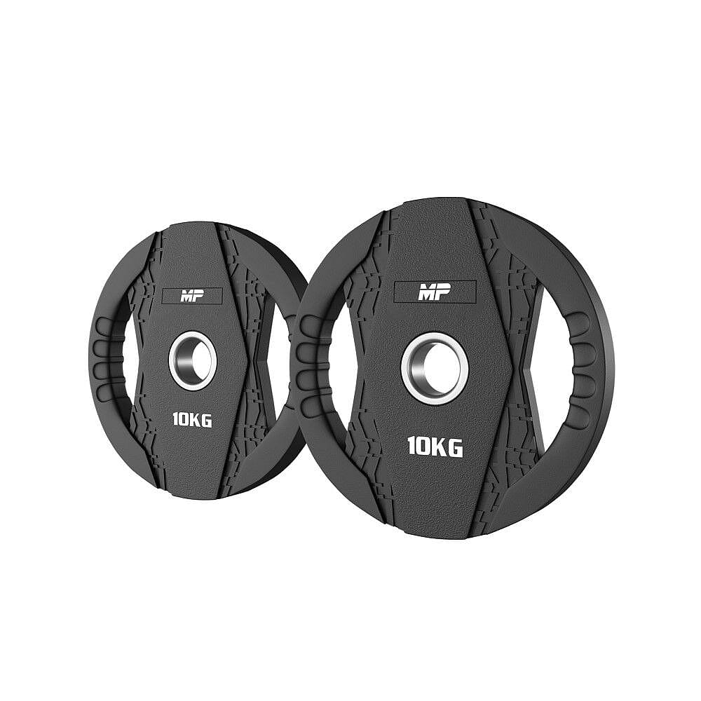 102741-Muscle-Power-Olympische-rubber-halterschijven-2-grips-5-kg-afbeelding-1