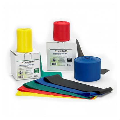 111805-Thera-band-22-meter-latex-vrij-geel---licht-afbeelding-2