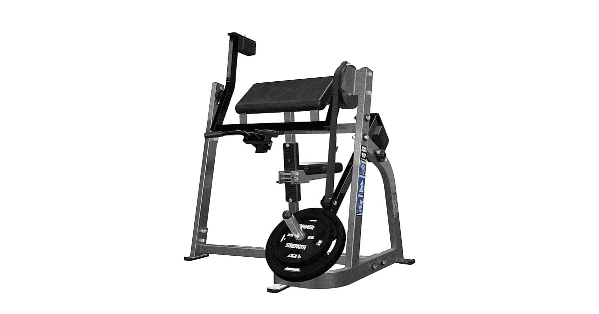 145900-Life-Fitness-Plate-Loaded-Seated-Biceps-afbeelding-1