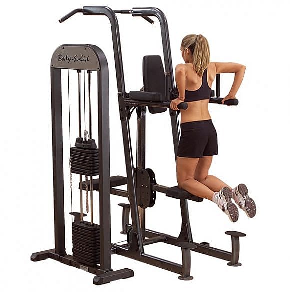 110428-Body-Solid-Weight-assisted-chin-dip-machine-gebruikt-afbeelding-1