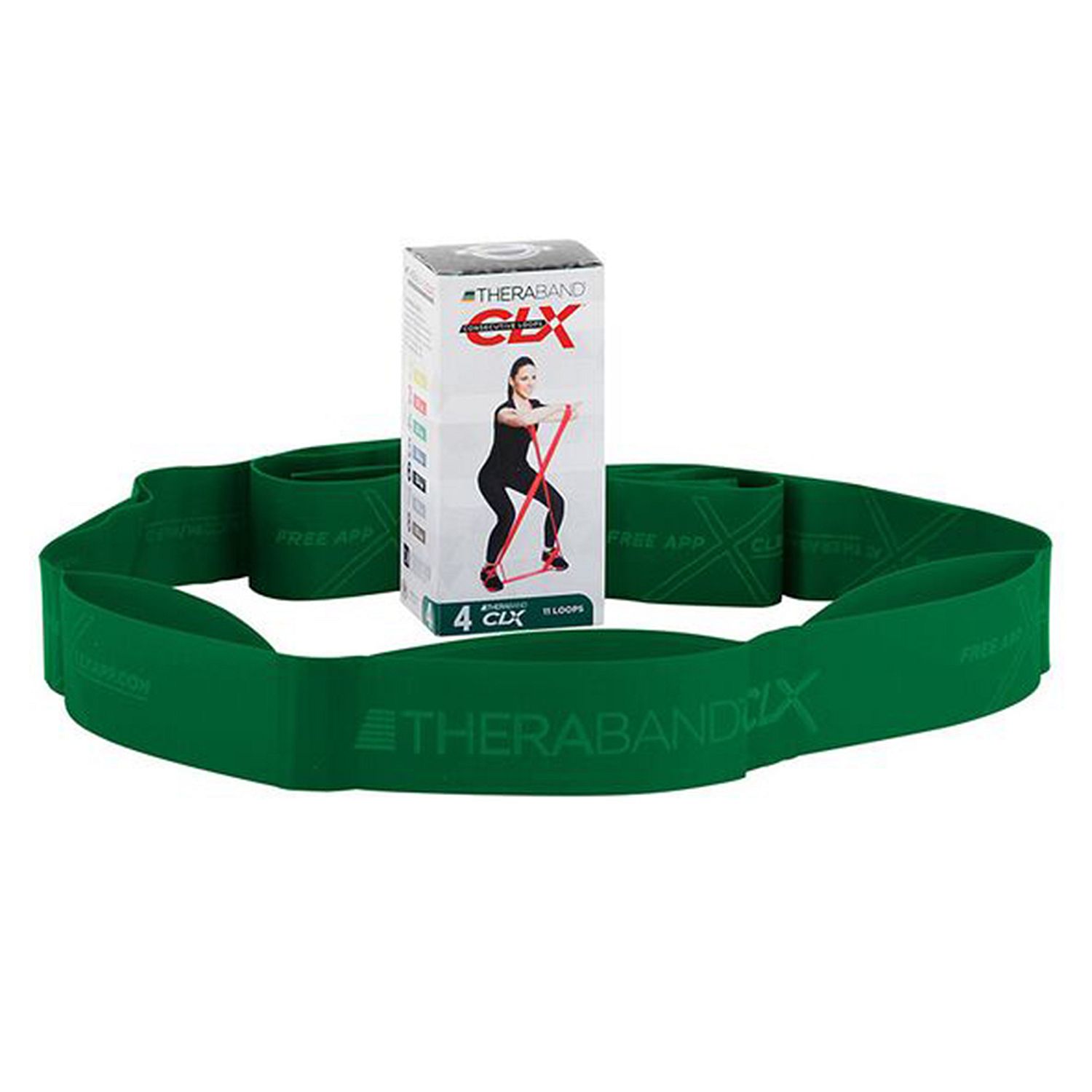 80346-Thera-band-loops-CLX-11-groen-zwaar-afbeelding-1