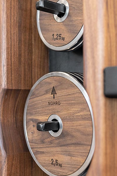 95805-NOHrD-Weight-Plate-Tower-Kersenhout-excl.-gewichten-afbeelding-2