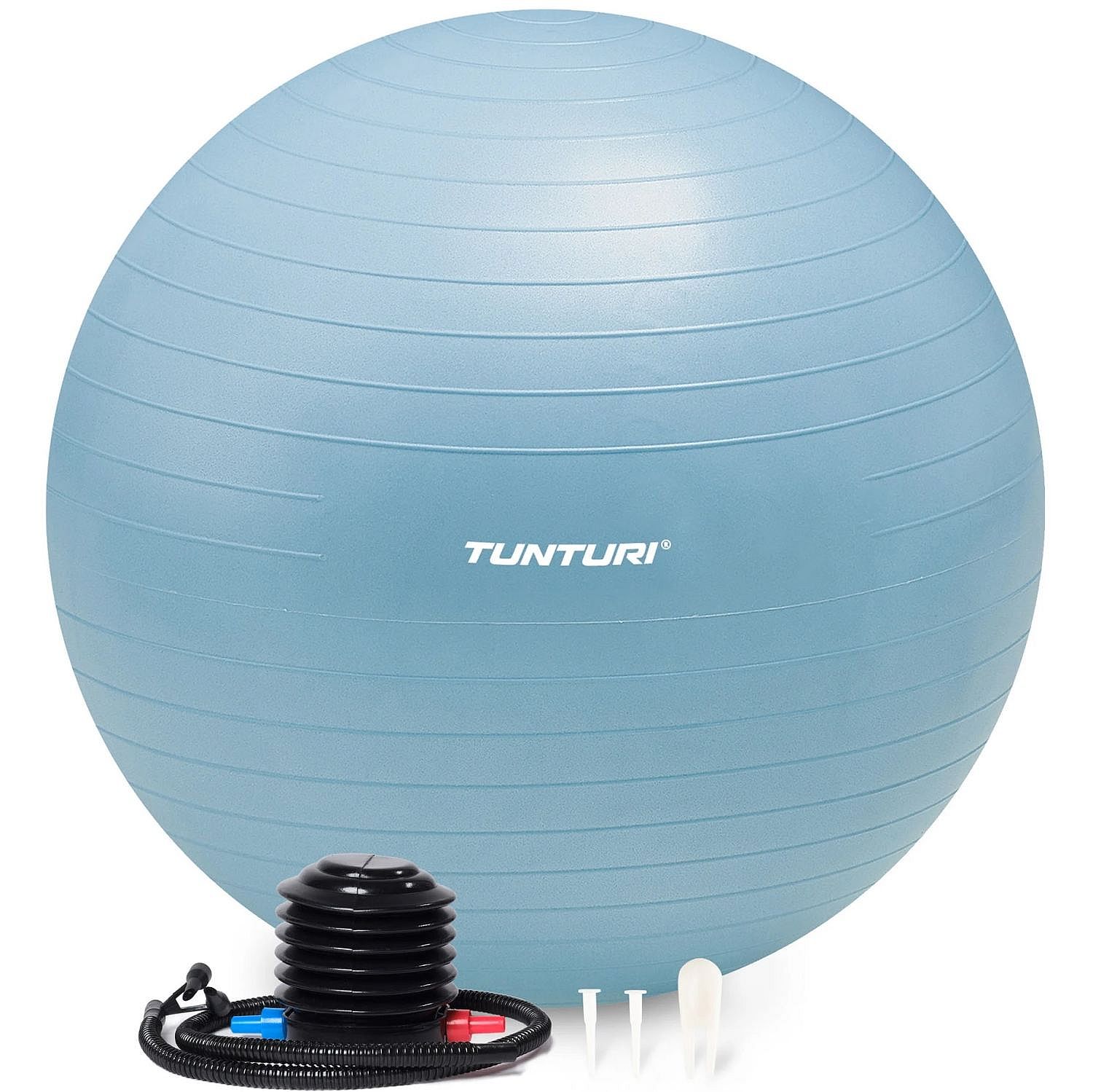 105246-Tunturi-fitnessbal-anti-burst-inclusief-pomp-licht-blauw-afbeelding-1