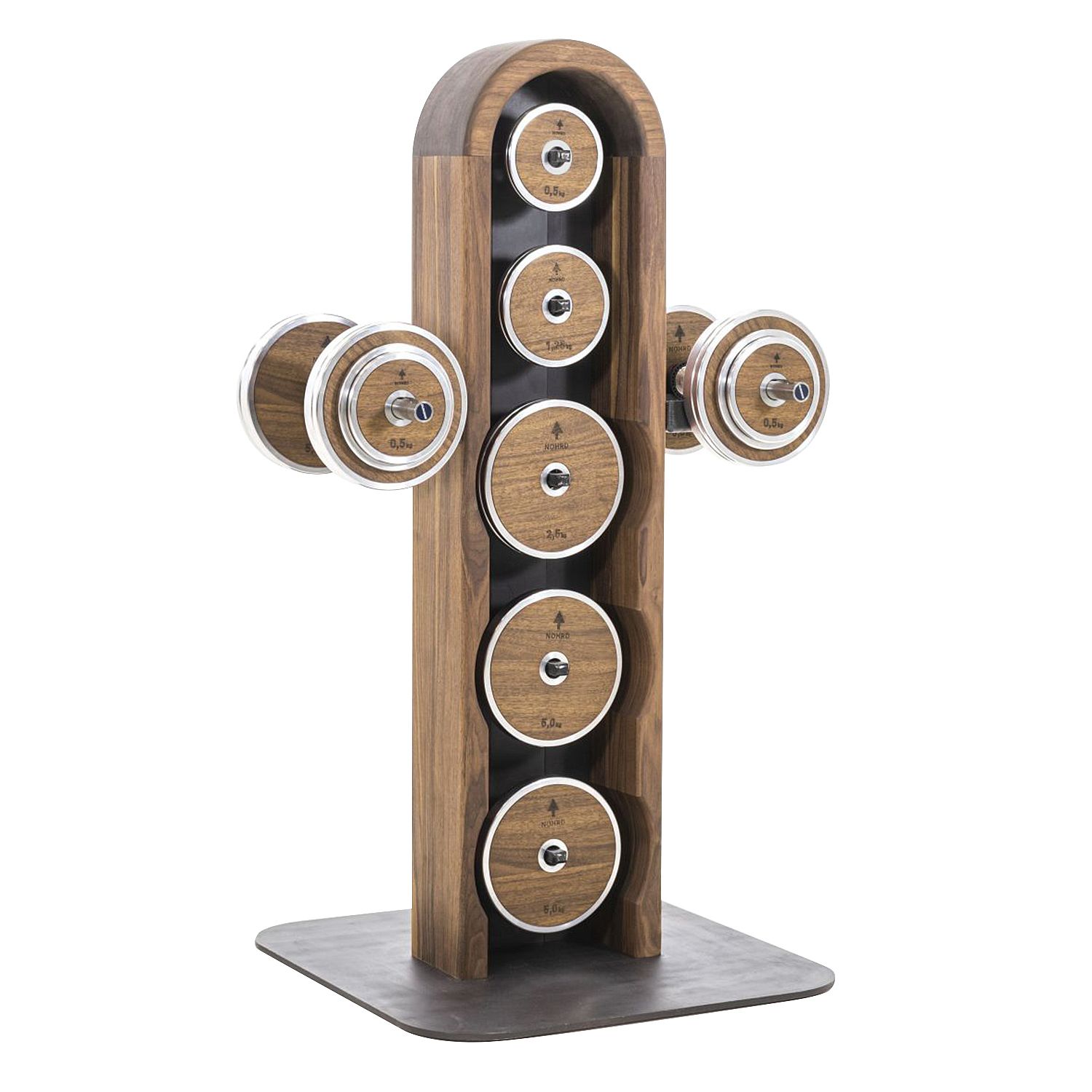 95403-NOHrD-Weight-Plate-Tower-set-Eikenhout-afbeelding-2