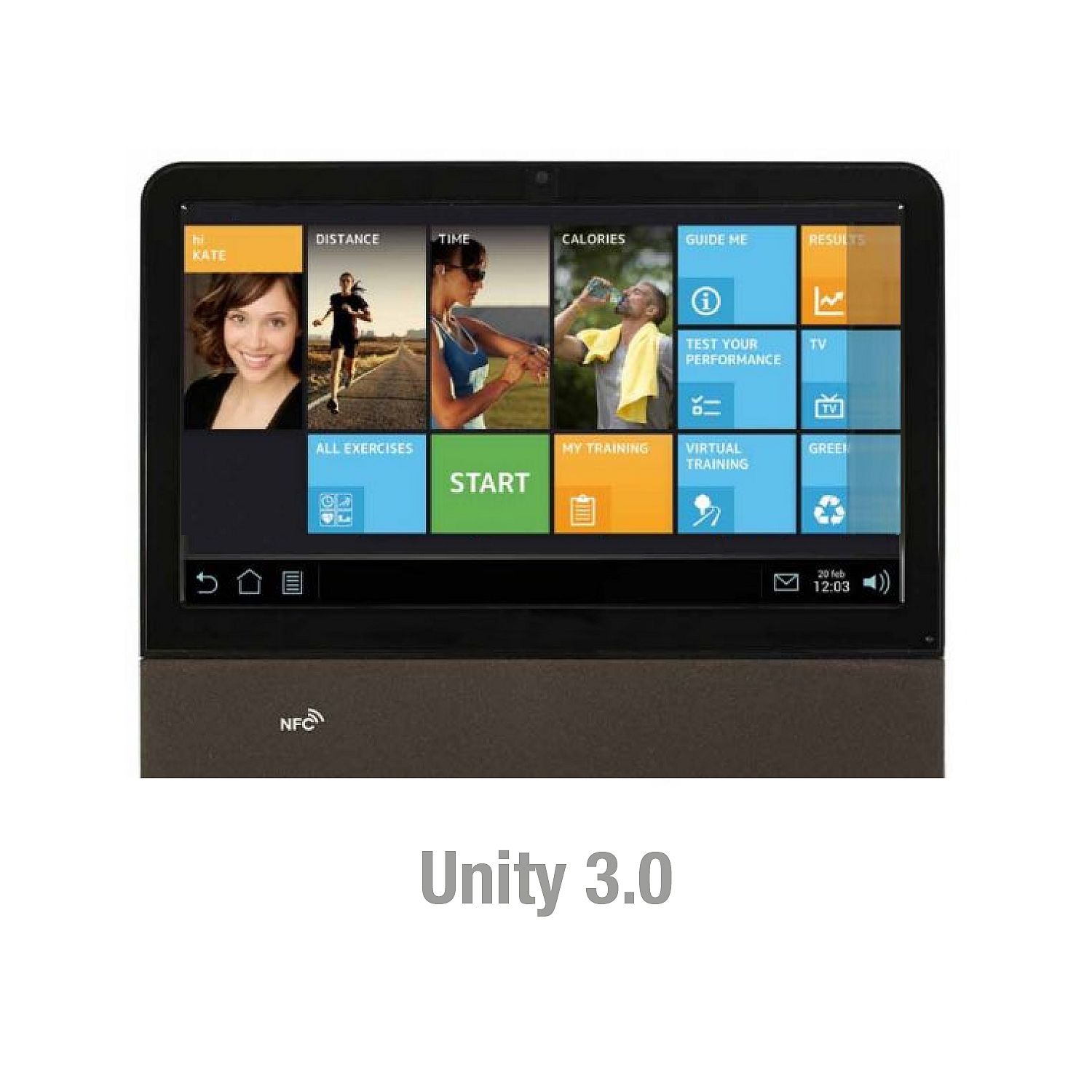 107791-Technogym-ligfiets-Artis-Recline-Unity-3.0-bruin-gebruikt-afbeelding-2