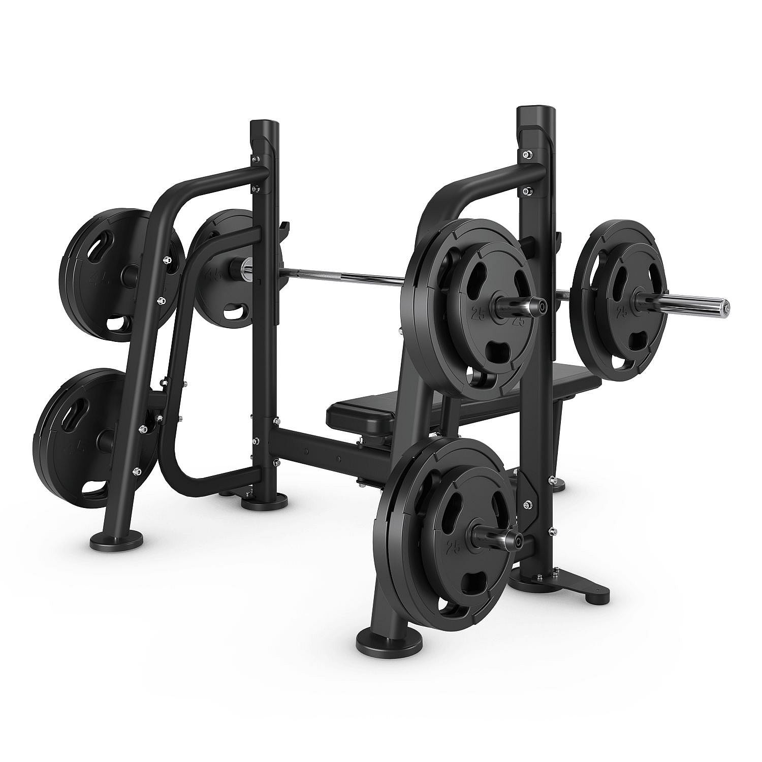114030-Vision-Fitness-Olympic-Flat-Bench-afbeelding-2
