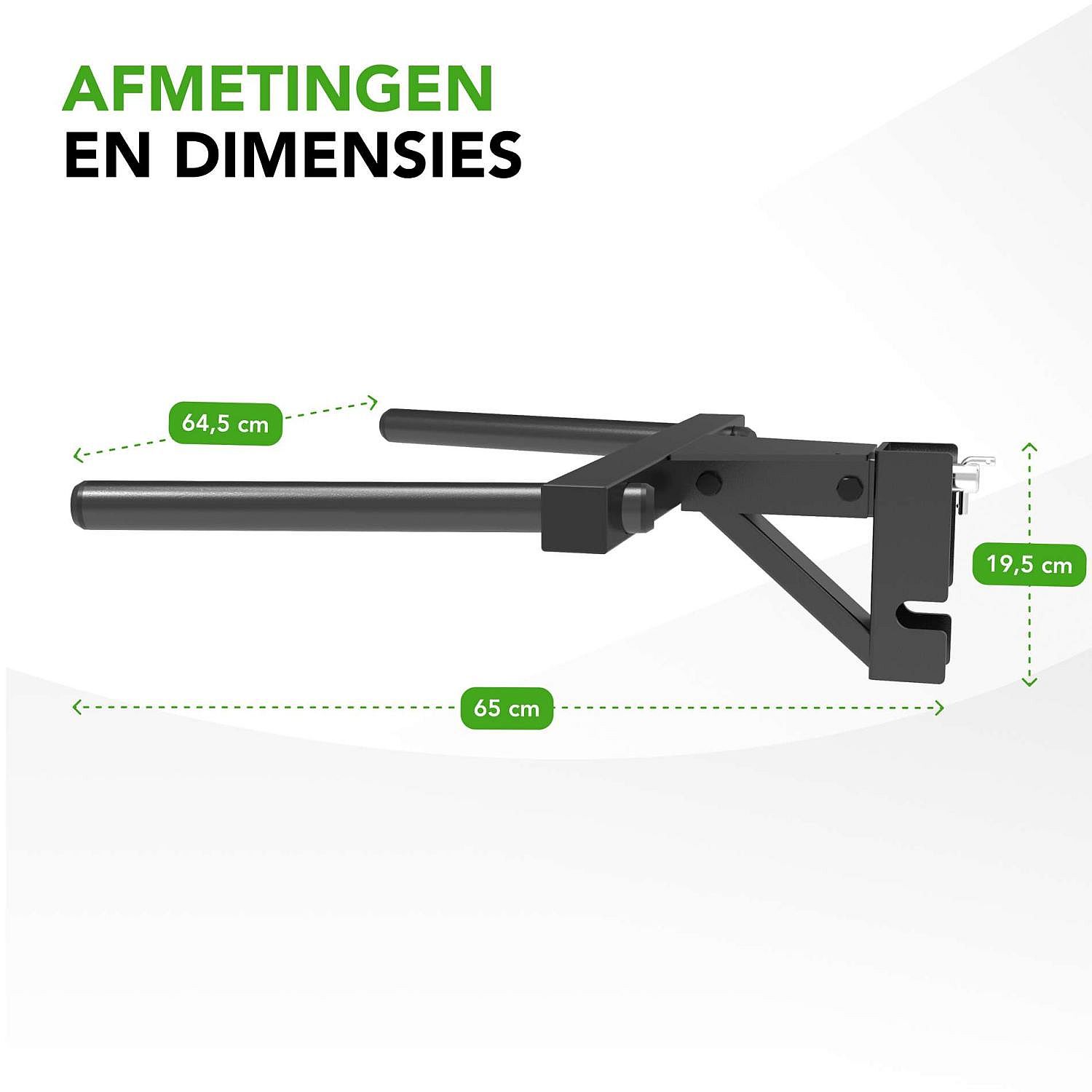 121688-Tunturi-PR60-Power-Rack---Dip-Attachment-afbeelding-2