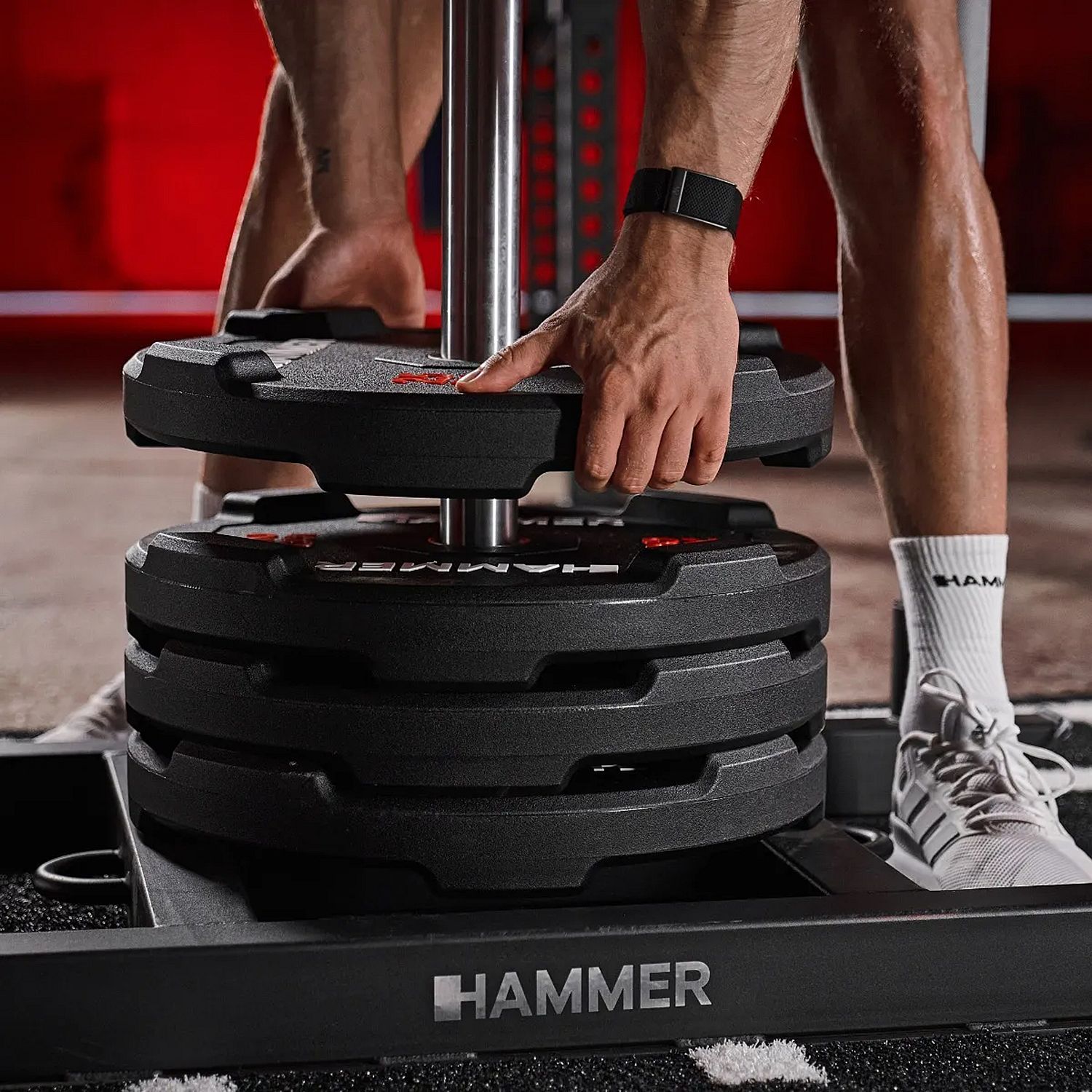 145258-Hammer-Bumper-Plate-Competition-50-mm-25-kg-afbeelding-2