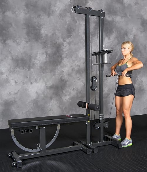 30357-Ironmaster-Cable-Tower-Attachement-voor-Super-Bench-afbeelding-3