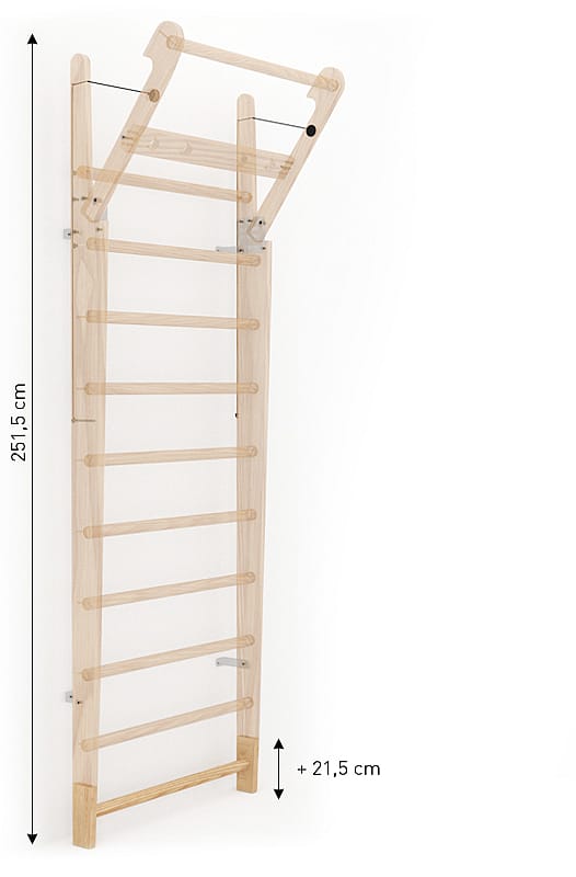 66233-NOHrD-WallBars-wandrek-verhoging-kersenhout-afbeelding-3