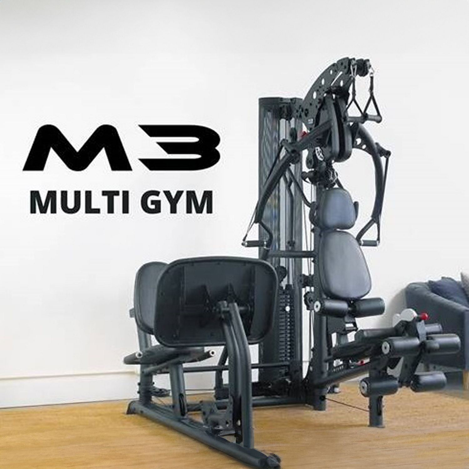 99324-Finnlo-Maximum-Inspire-Multi-Gym-M3-zwart-incl.-Legpress-Gebruikt-afbeelding-1