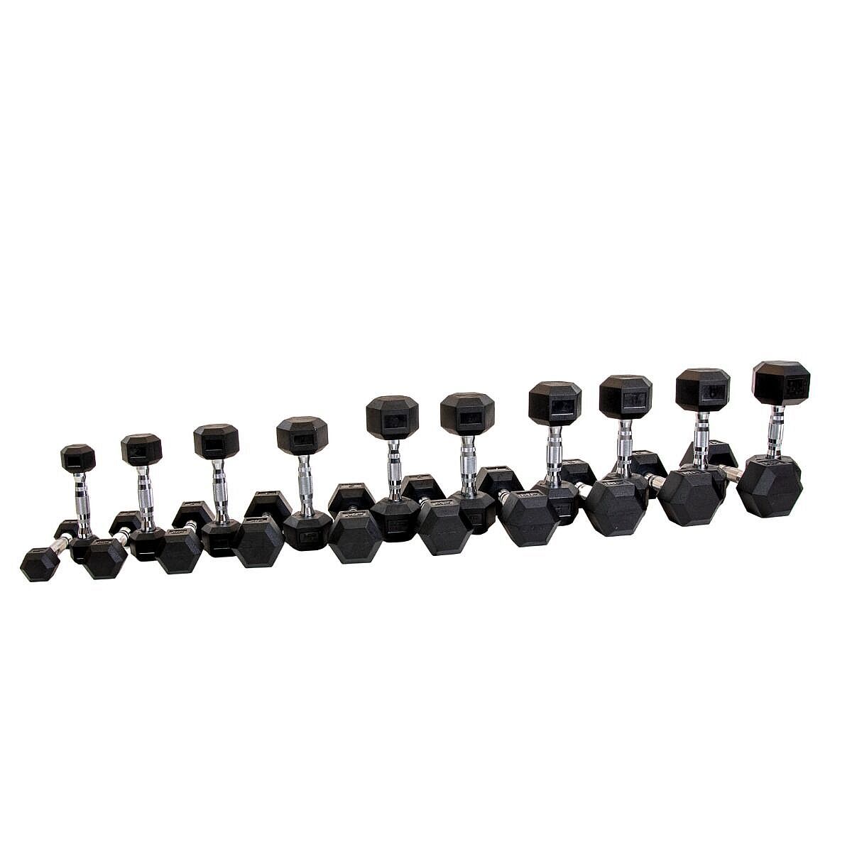 97212-Muscle-Power-Zwarte-Dumbbell-Toren-met-Hexa-Dumbbellset-1-10-kg-afbeelding-3