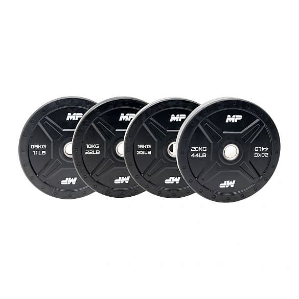 75746-Muscle-Power-olympische-bumper-plate-50-mm-5-kg-zwart-afbeelding-2