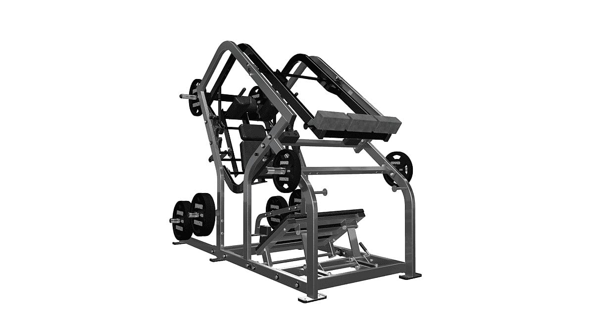 145898-Life-Fitness-Plate-Loaded-Pendulum-X-Squat-afbeelding-1