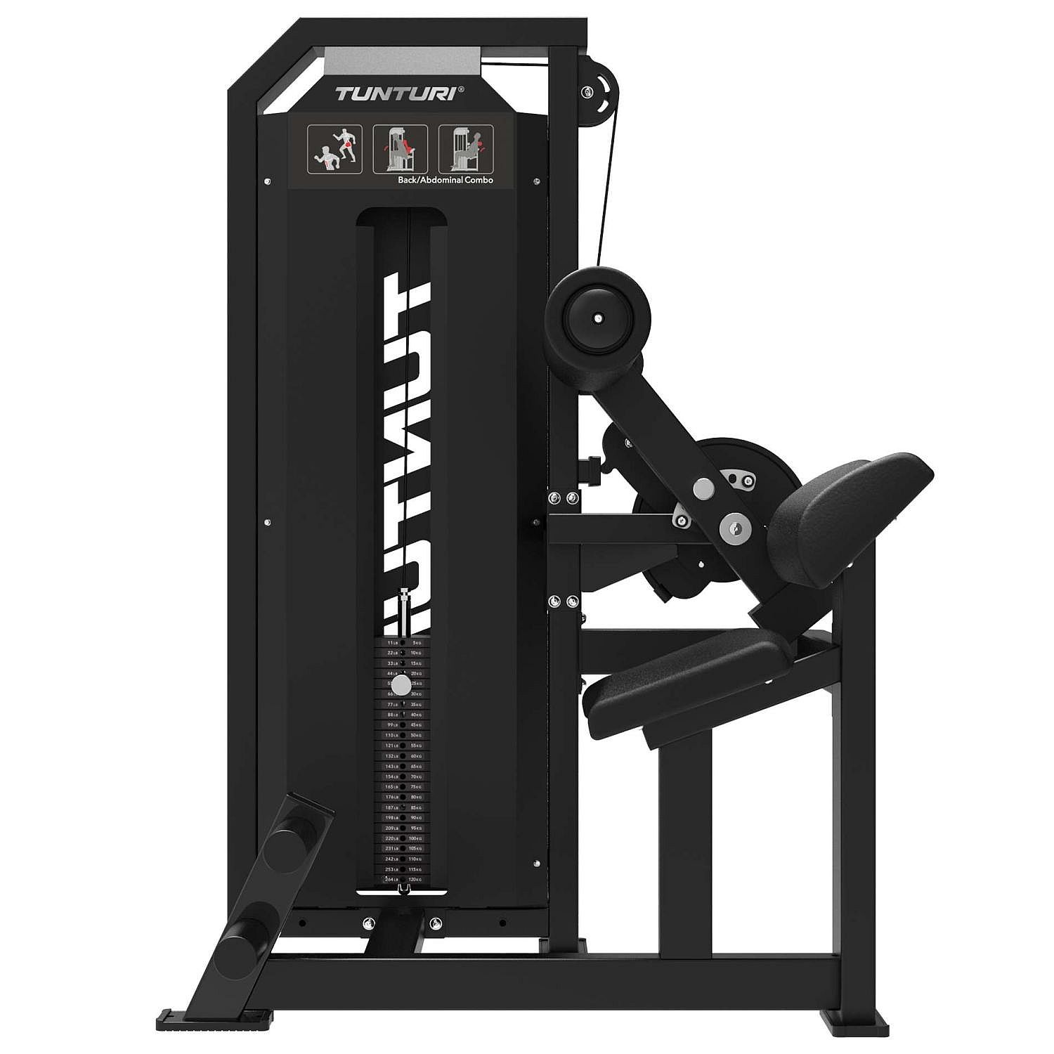121766-Tunturi-Platinum-Dual-BackAbdominal-Selectorized-afbeelding-2