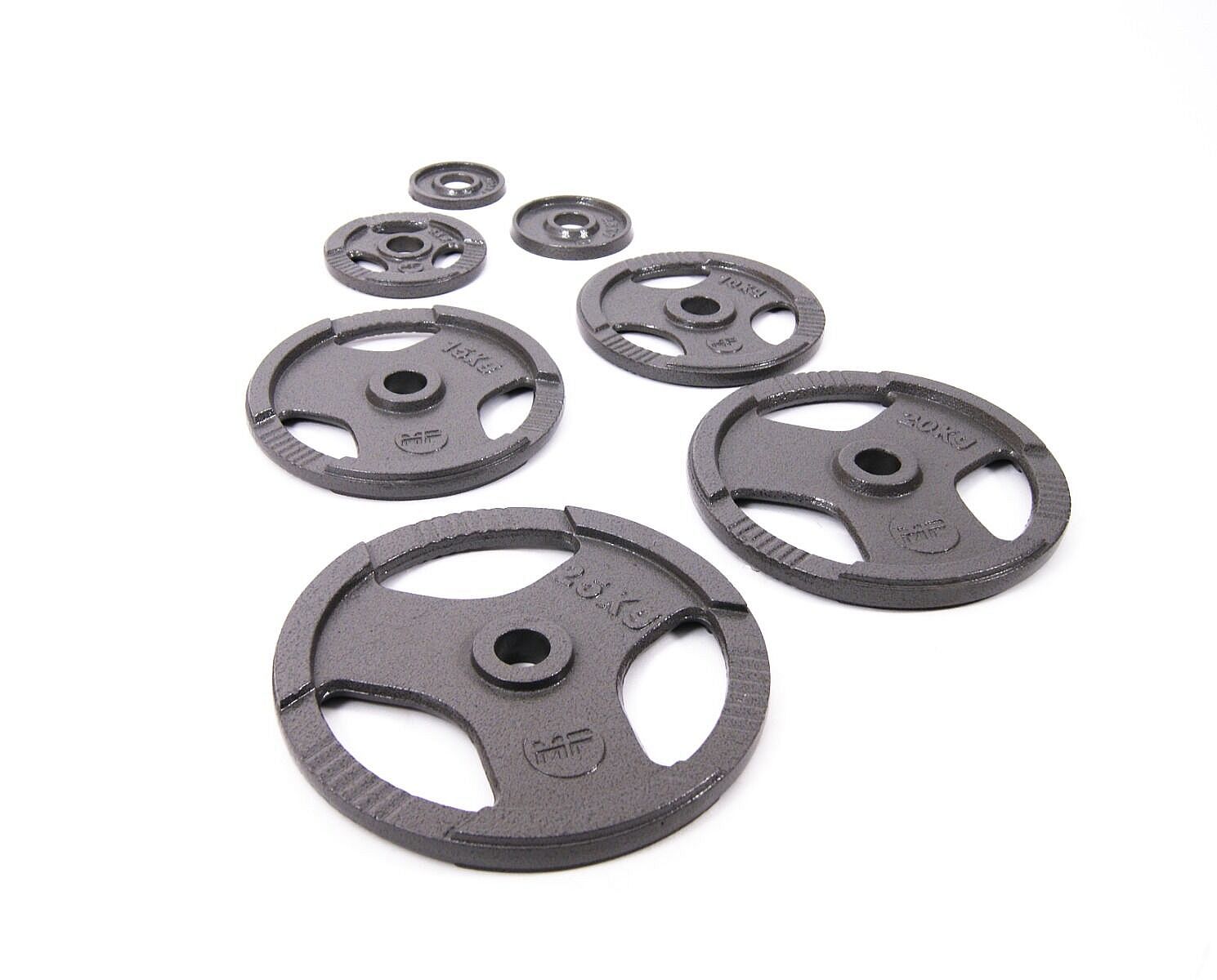 19295-Muscle-Power-olympische-halterschijf-gietijzer-5kg---50mm-afbeelding-2