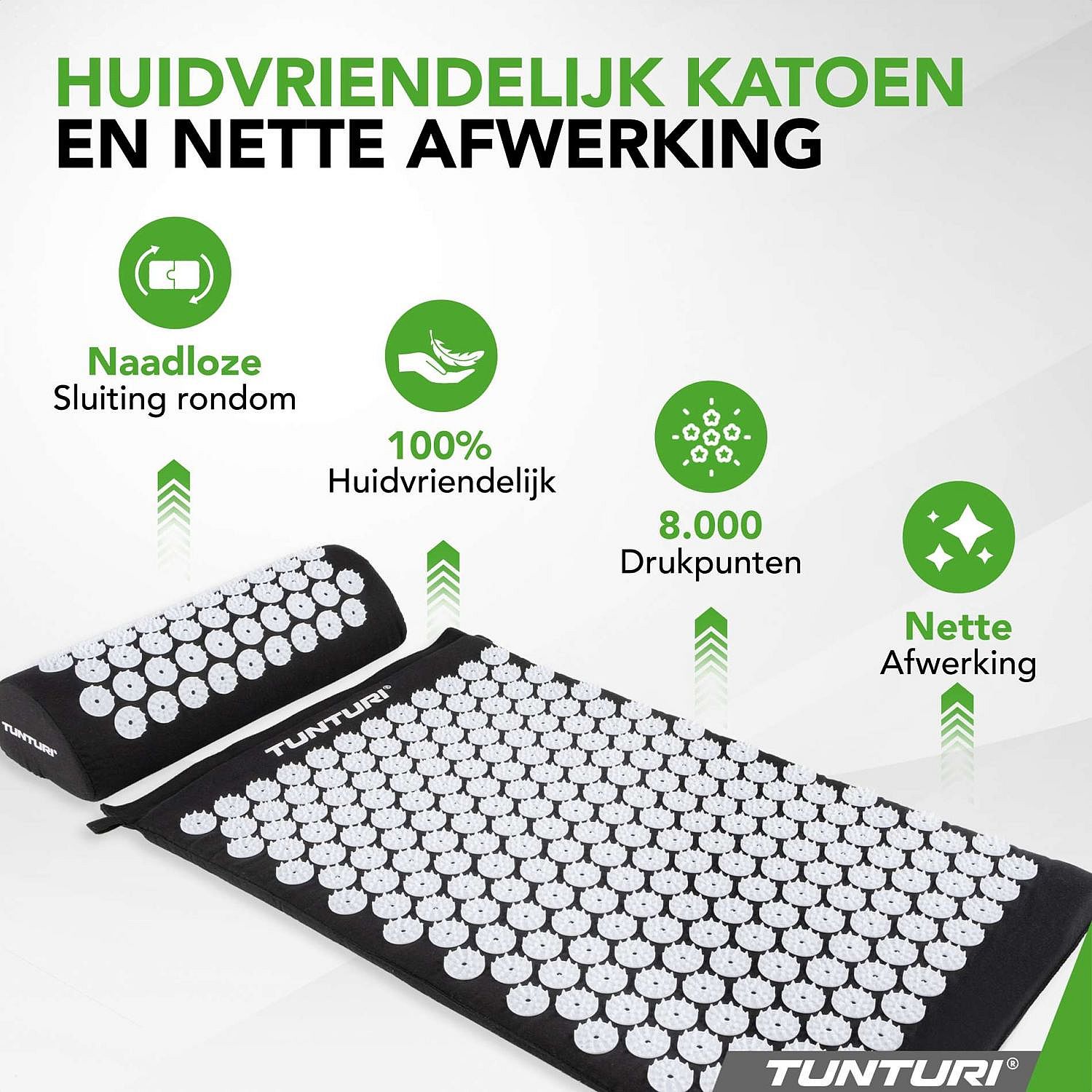 95748-Tunturi-Spijkermat---Acupressuur-mat-en-kussen-beige-afbeelding-5