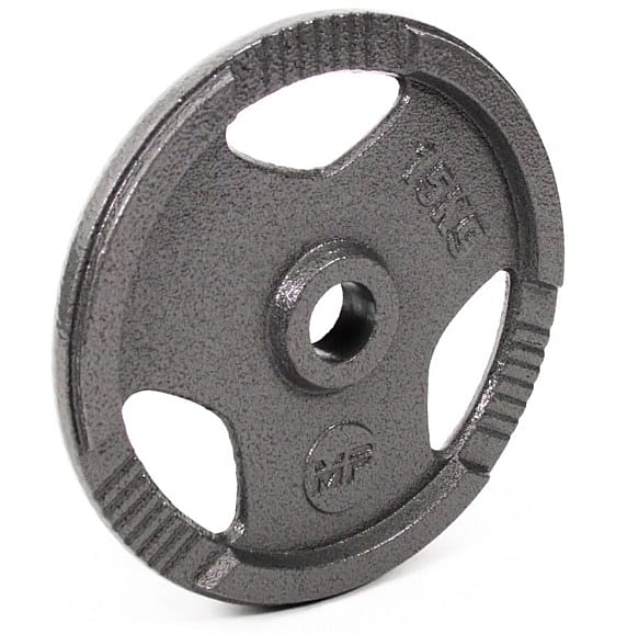 19297-Muscle-Power-olympische-halterschijf-gietijzer-15kg---50mm-afbeelding-1