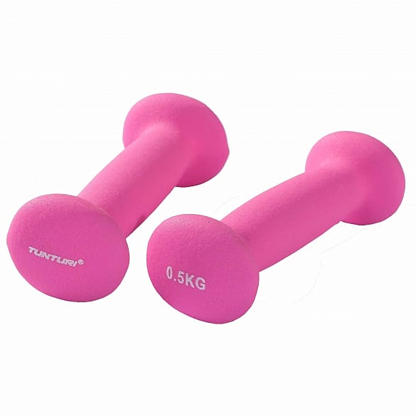 33368-Tunturi-Neopreen-Dumbbell-Set-05-KG-Rose-14TUSCL373-afbeelding-1